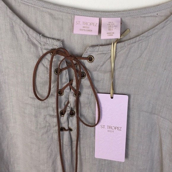 NWT Linen Tunic - Picture 2 of 4